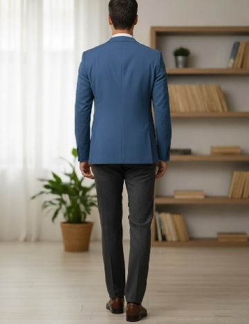 Sacou Zara, albastru