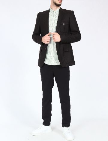 Sacou Zara, maro inchis