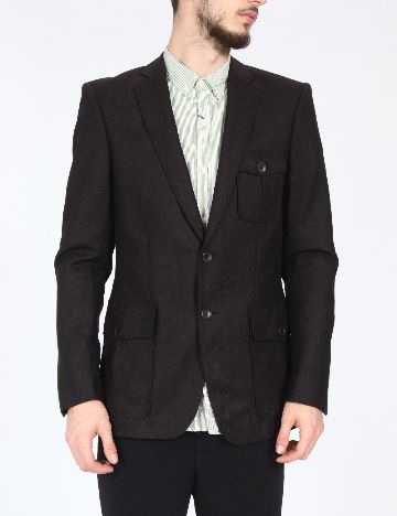 Sacou Zara, maro inchis