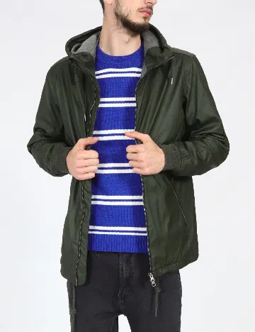 Geaca Pull&Bear, verde Verde