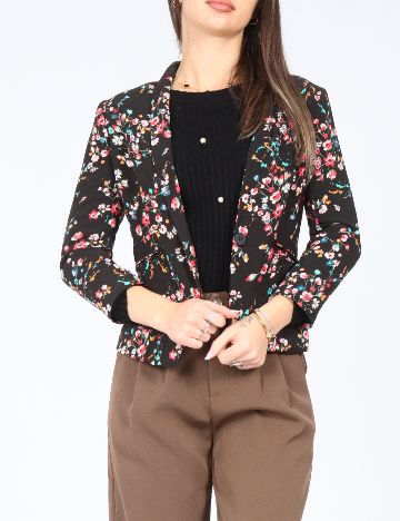 Sacou Bershka, floral