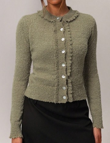Cardigan SHEIN, verde