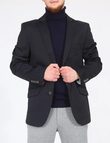 Sacou Zara, bleumarin inchis