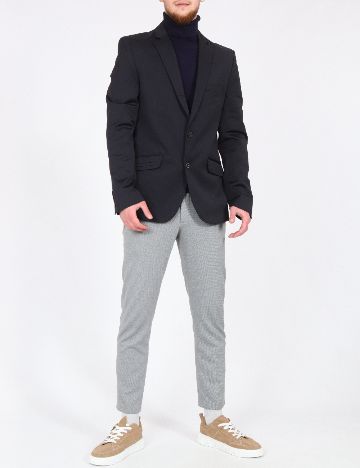 Sacou Zara, bleumarin inchis