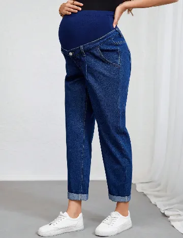 Blugi SHEIN Maternity, albastru