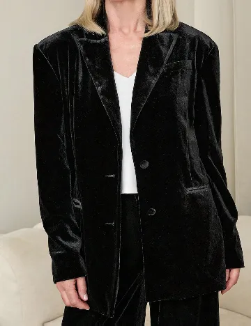 Sacou SHEIN, negru Negru