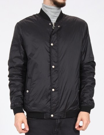Geaca Pull&Bear, negru