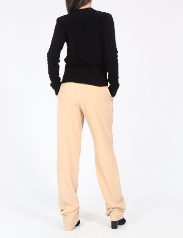 Pantaloni Zara, crem