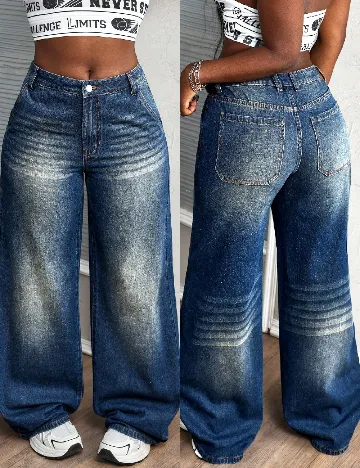 Blugi SHEIN, albastru