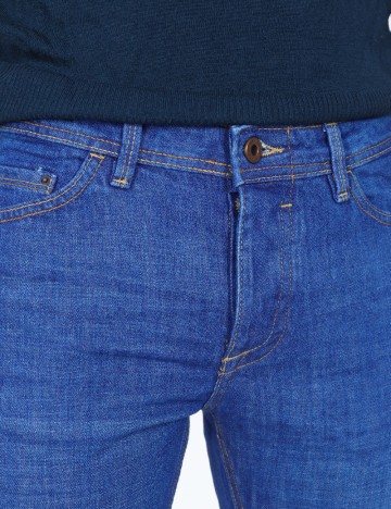 Blugi Bershka, albastru