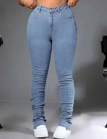 Blugi SHEIN CURVE, albastru