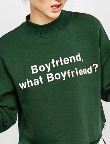 Bluza Bershka, verde Verde