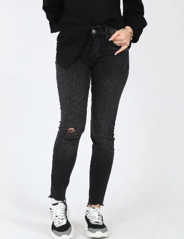 Blugi Bershka, negru