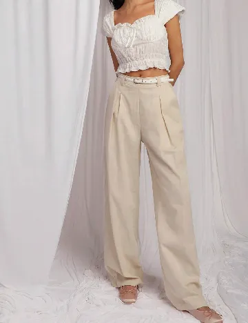 Pantaloni SHEIN, bej