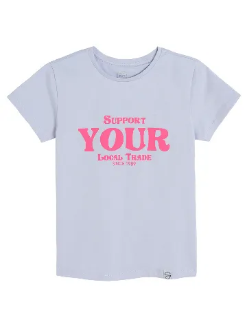 Tricou Cool Club, mov Mov