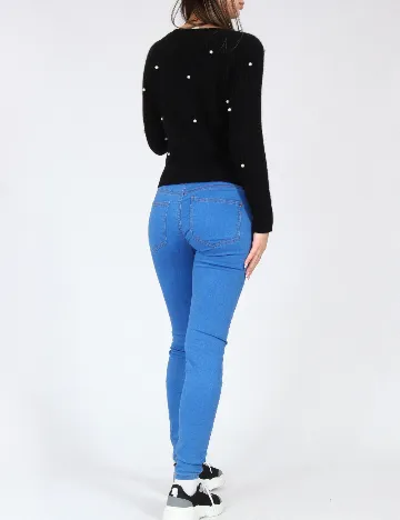 Blugi Bershka, albastru