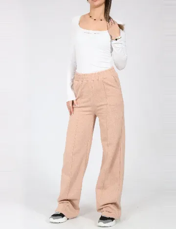 Pantaloni SHEIN, maro deschis