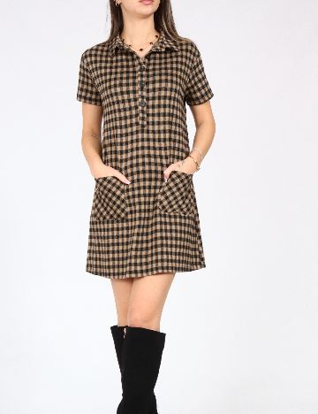 Rochie Zara, maro/negru