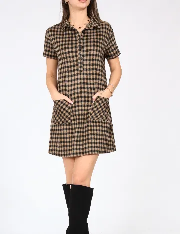 Rochie Zara, maro/negru