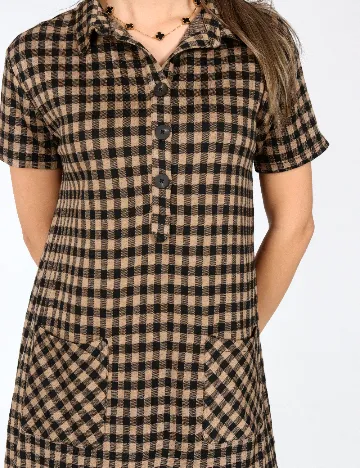 Rochie Zara, maro/negru