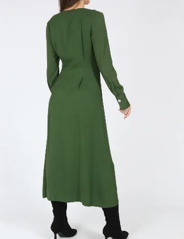 Rochie medie Massimo Dutti, verde