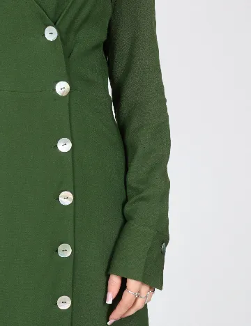 Rochie medie Massimo Dutti, verde