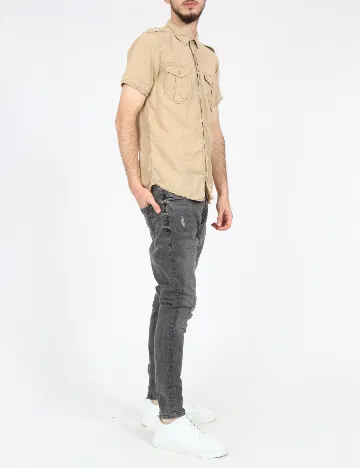 Camasa Pull&Bear, maro