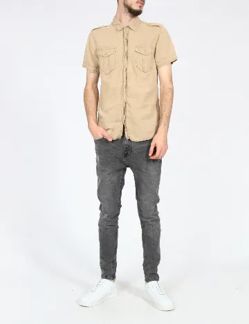 Camasa Pull&Bear, maro