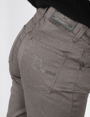 Pantaloni Zara, gri inchis