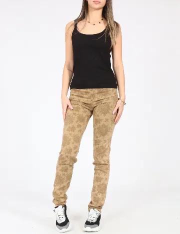 Pantaloni Zara, maro