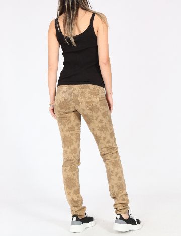 Pantaloni Zara, maro