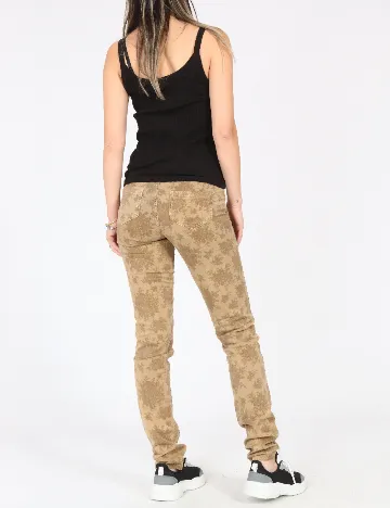 Pantaloni Zara, maro