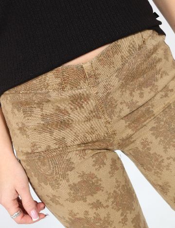 Pantaloni Zara, maro