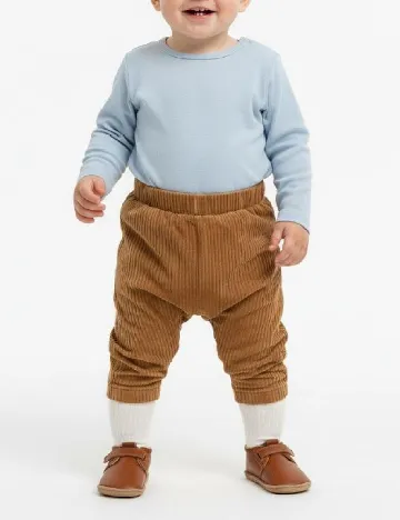 Pantaloni Zara, maro