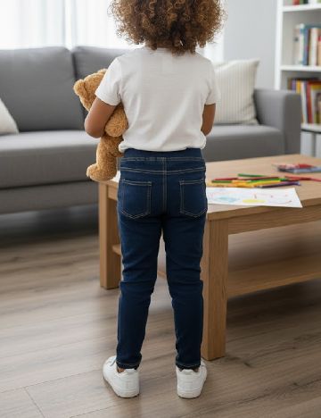 Pantaloni Zara, bleumarin