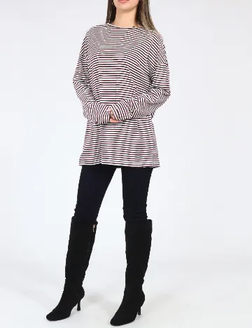 Bluza Oversize Zara, pruna Mov