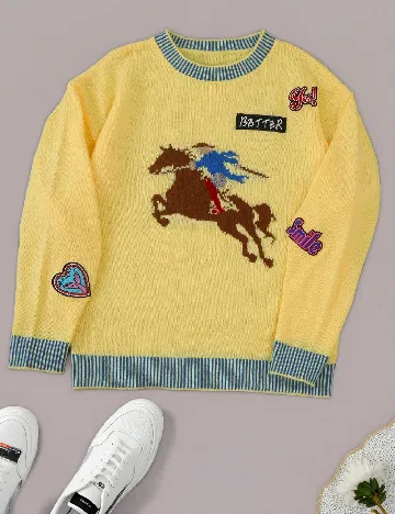 Bluza SHEIN, galben Galben