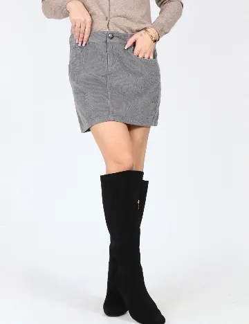 Fusta Zara, gri