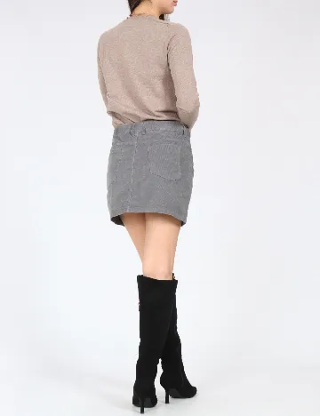Fusta Zara, gri