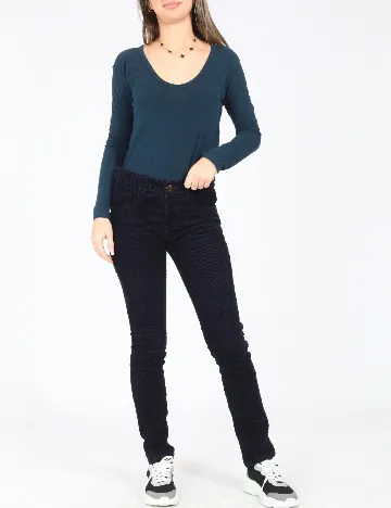 Pantaloni Zara, bleumarin