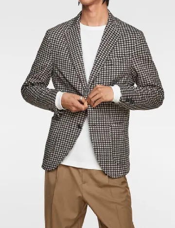 Sacou Zara, mix culori