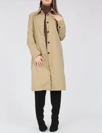 Trench Zara, verde Verde