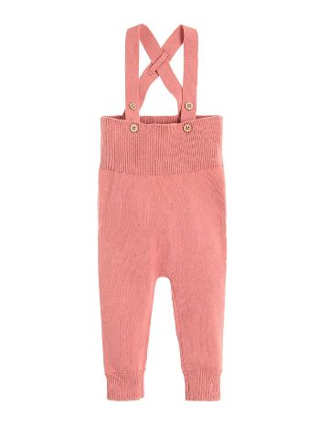 Salopeta Cool Club, roz pudra