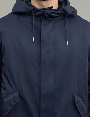 Geaca Zara, albastru Albastru