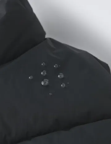 Vesta impermeabila Zara, negru Negru