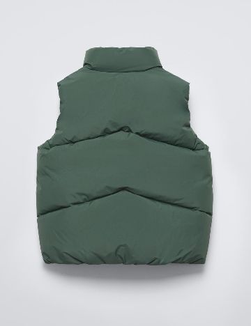 Vesta impermeabila Zara, verde