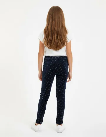 Pantaloni Zara, bleumarin