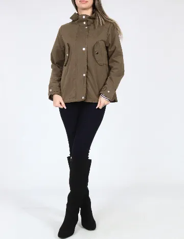 Geaca Zara, kaki Verde