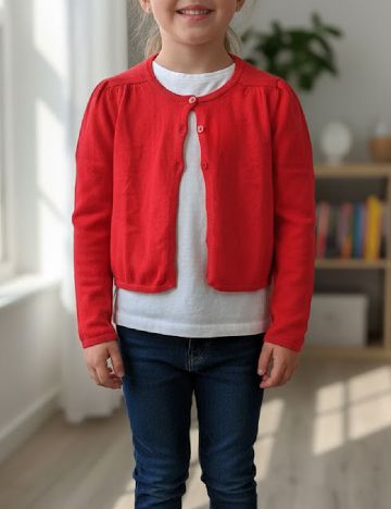 Cardigan Zara, rosu
