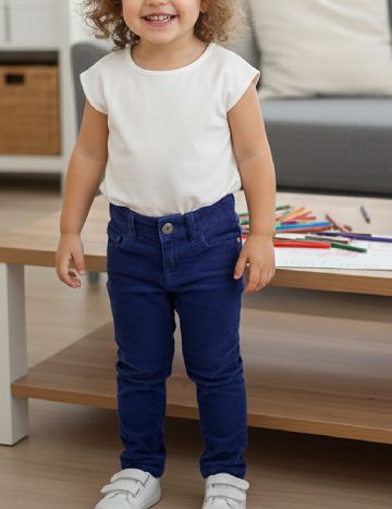 Pantaloni Zara, albastru